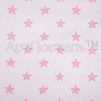 3243 Звезды розовые